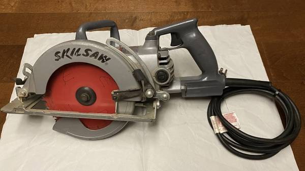 Skil Saw Hd77 Worm Drive Professional Heavey Duty 7-1 4 120v Made In 