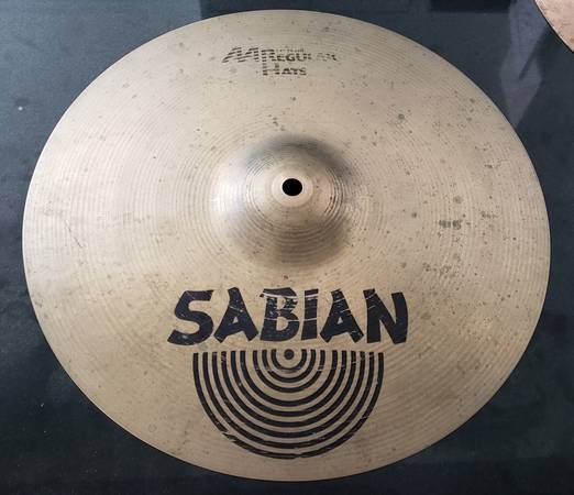 Photo Sabian AA 14 Regular  Flat hihat cymbal pair $160