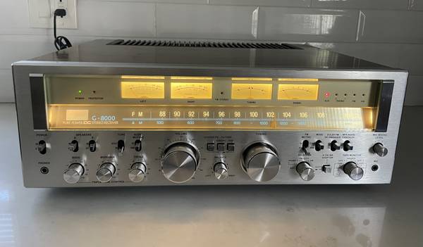 Photo Sansui G 8000 Pure Power DC Stereo Monster Receiver $2,250