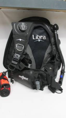 Seaquest libra sls bcd buoyancy compensator scuba diving vest medium $177