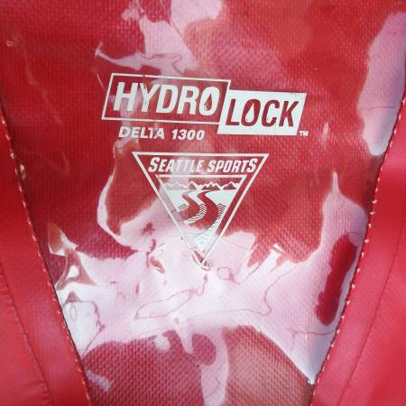 Seattle Sports Hydro Delta 300 Red 24 X 9.5 circumference Dry Bag $15