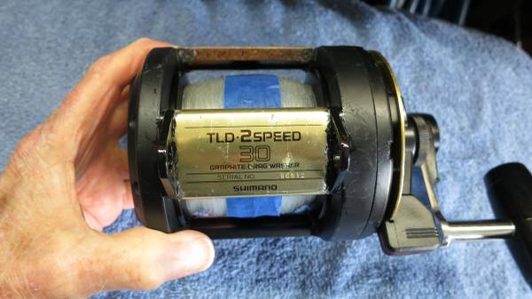 Shimano TLD 30 2 speed Fishing Reel $150