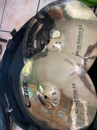 Photo TRX Cymbals AX and KX special edition set 2022 $700