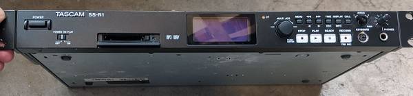 Photo Tascam SS-R1 Audio Recording 44.148 kHz Playback WAV and MP3 via Comp $139