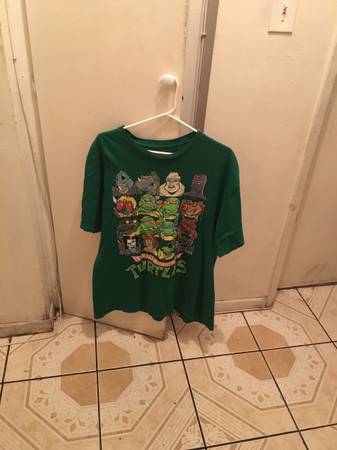 Photo Teenage Mutant Ninja Turtles 2016 Green T-Shirt Size XL for Men $8