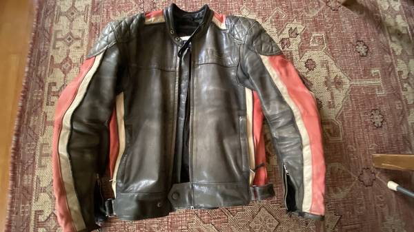 Photo Triumph Leather Motorcycle Jacket $300