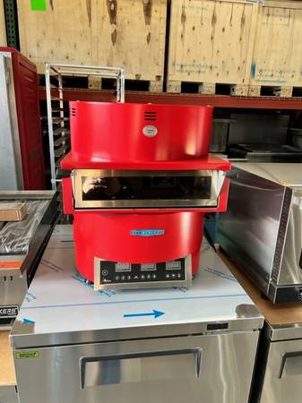Photo TurboChef Fire FRE-9600-1 Red Countertop Pizza Oven $4,250