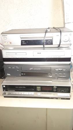 Photo VHS, DVD Combo, Beta Max Player. Toshiba, Sony, RCA, Mitsubishi $1