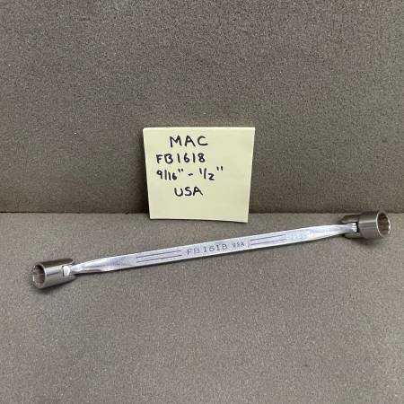 VTG MAC Tools USA 12 916 Double Flex Head Swivel Socket Wrench 12-PT -USA- $20