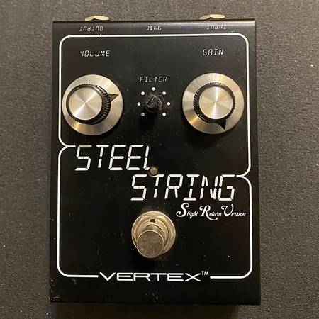 Photo Vertex Steel String SRV Slight Return Version Pedal $225