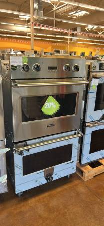 Viking 30 Double Wall Oven New Open Box $5,199
