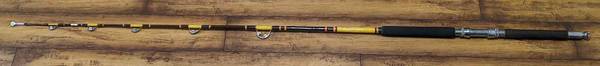 Vintage TruLine Octagon Conventional 66 Rod, Big Game Fishing $325