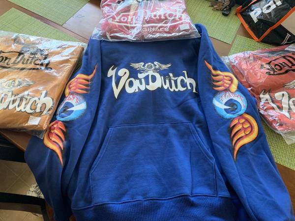 Von Dutch sweat shirts pull overs hoods and no hoods $40 for hooded $40