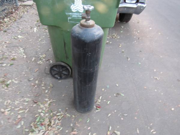 Photo Welding. Gas tank. oxygen and acetylene