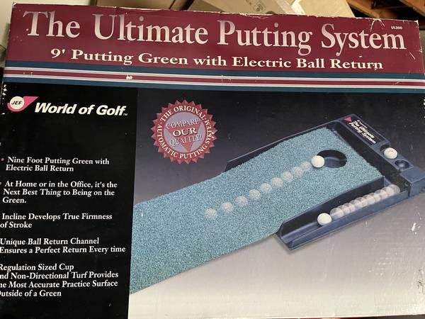 Photo World Of Golfs Ultimate Putting System - New $25