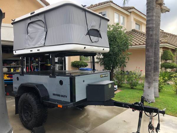 XVenture XV-1A by Schutt Industries Camping Adventure Trailer w/ RTT ...