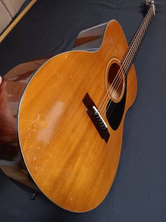 Photo Yamaha fg-110 Nippon gakki acoustic guitar $399