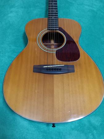 Photo Yamaha fg-170 acoustic guitar early 70s $350