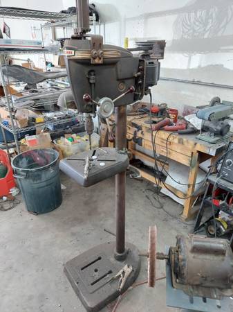 Photo craftsman floor stand drill press $150