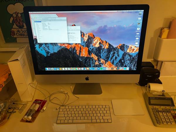 Photo iMac 27 inch Mid 2011 1 TB Hardrive 32 GB Ram $150