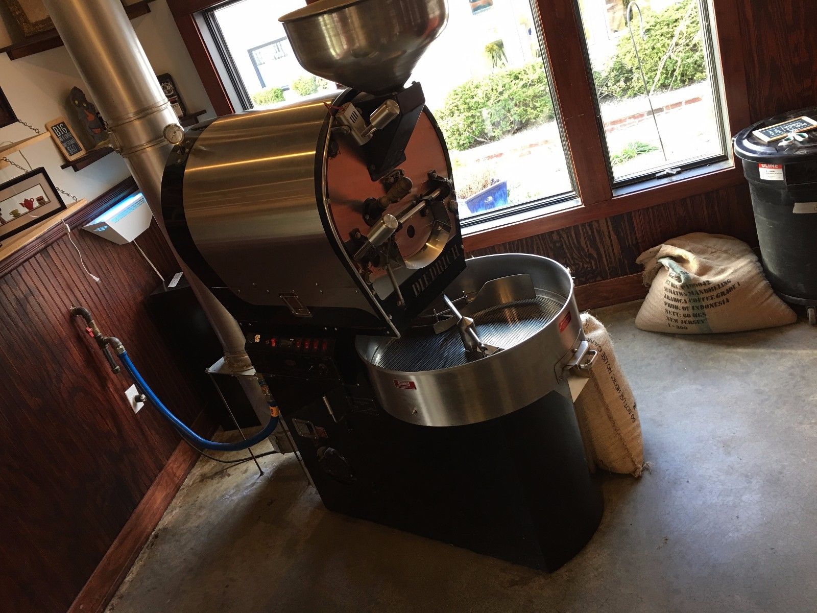 2010 Diedrich Ir 12 Coffee Roaster with Ductwork Tools For Sale Los