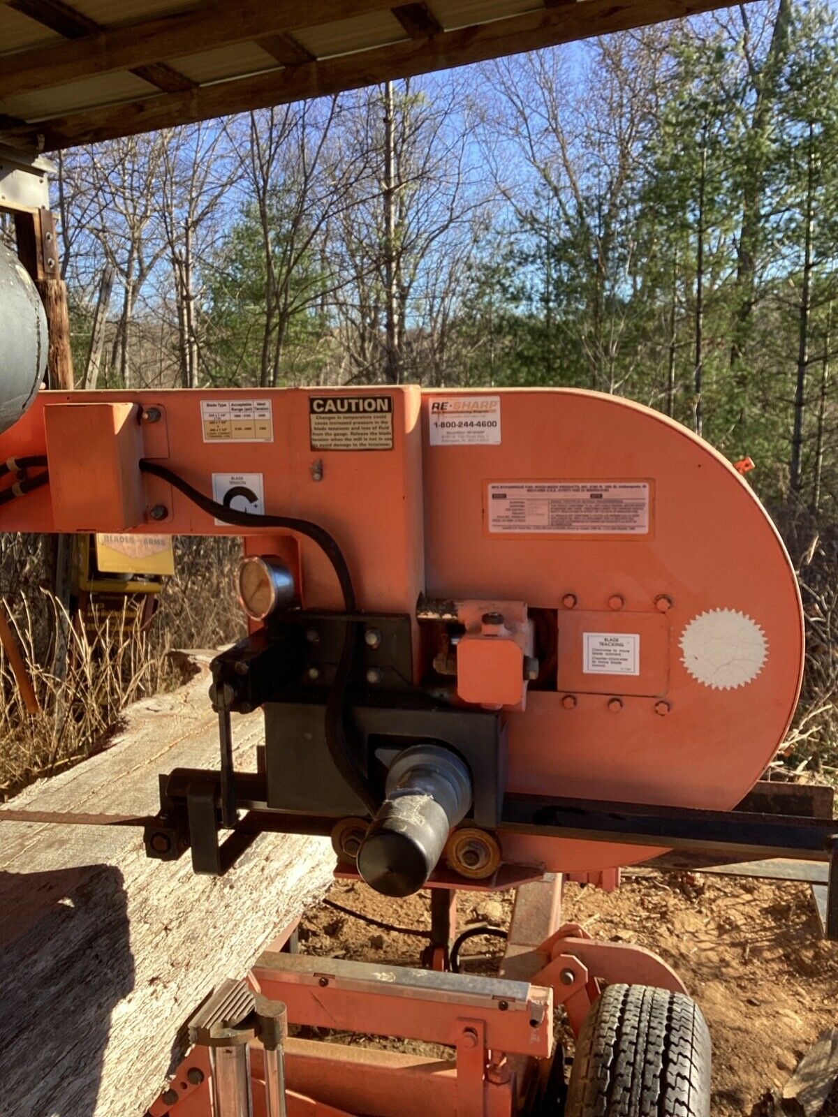 1998 Woodmizer Sawmill LT40 super hydraulic Tools For Sale Los