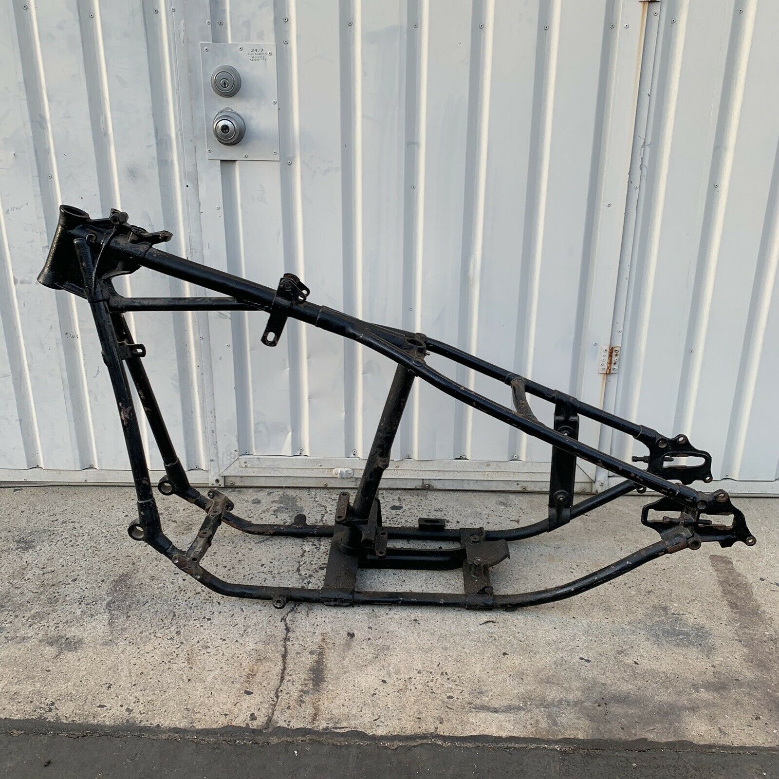 1939 Harley Davidson Knucklehead Flathead Frame Prewar | Auto Parts ...