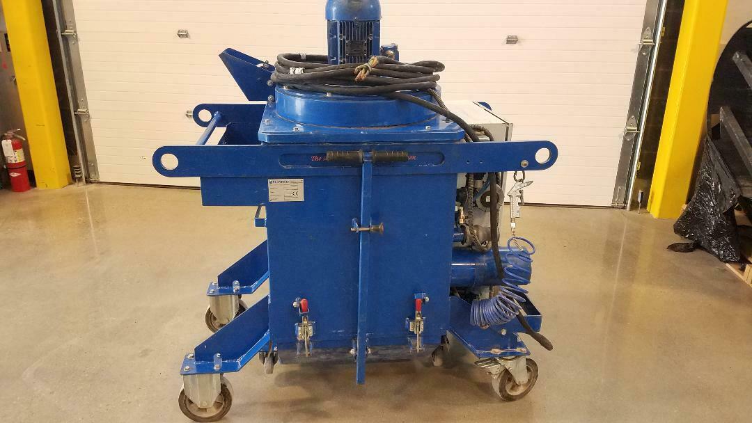 Blastrac 115DS Global 15 inch Shotblaster with a 654 Dust Collector