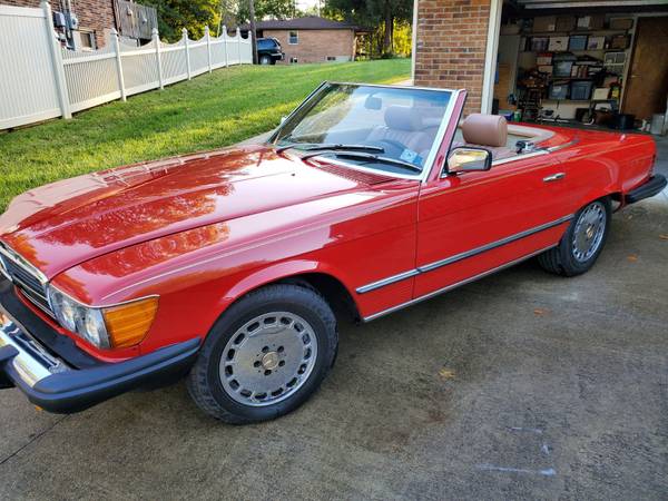Photo 1982 Mercedes Convertible 380SL - $14,250 (Valley Station)