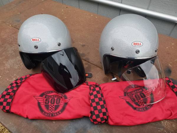 Photo 2 custom 500 bell motorcycle helmets $50