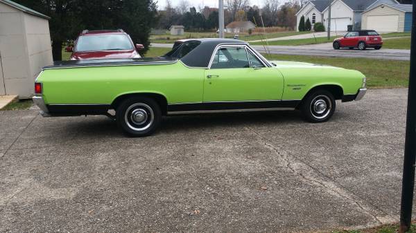 Restored 71 El Camino 18500 Radcliff Cars Trucks For Sale Louisville Ky Shoppok