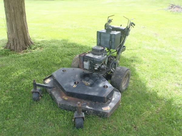 blackrock byers gold 48zero turn walk behind mower, 14 hp kawasaki ...