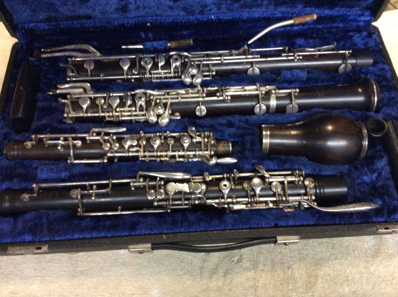 Photo A.Laubin Oboe  Old English Horn Set