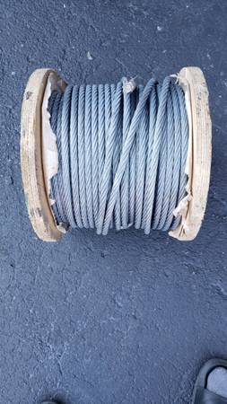 Photo 38 cable over 200 ft on spool. New. $100