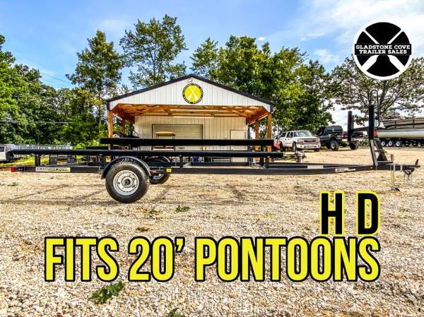 Photo Overstock Sale Pontoon and Tritoon Trailers for 20 toons $1