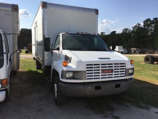 Photo new and used chevy ford dumps, flats, box trucks $15,995