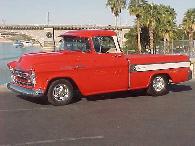 One of 2,244 ever produced this 1957 Chevy Cameo known as 