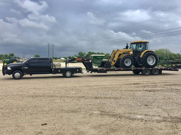 Photo Equipment Transport. John Deere Kubota Dozer Backhoe Skidsteer Tractor Haul Move $1