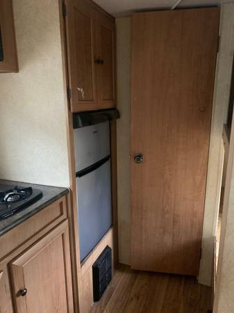Photo rental - small RV trailer for rent on trailer park $475