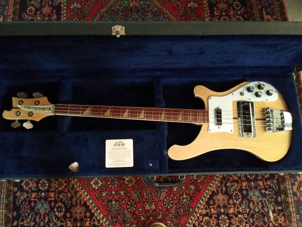 Photo 1978 Rickenbacker 4001 Vintage Electric Bass Guitar $4,500