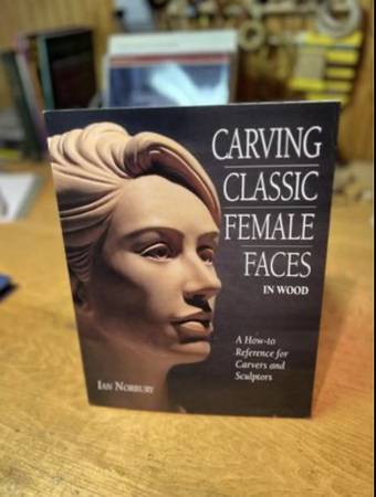 Photo Carving Classic Female Faces in Wood  A How-To Reference for Carvers $25