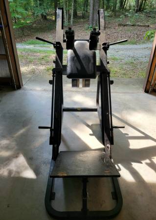 Photo Hack Squat Machine by Chion Barbell, Solid Steel Frame $1,200