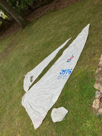 Photo Sails from ODay Javelin sailboat $50