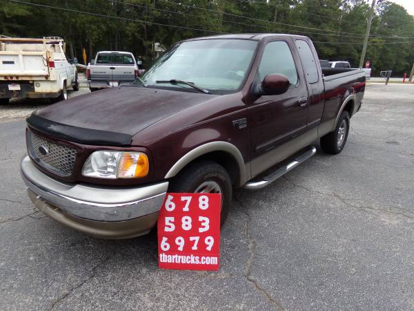 Photo 2001 FORD F150 LARIAT EXTENDED CAB SHORT BED $4,200