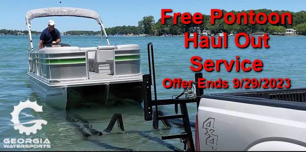 Free Boat Haul Out Service Lake Sinclair (mention ad)