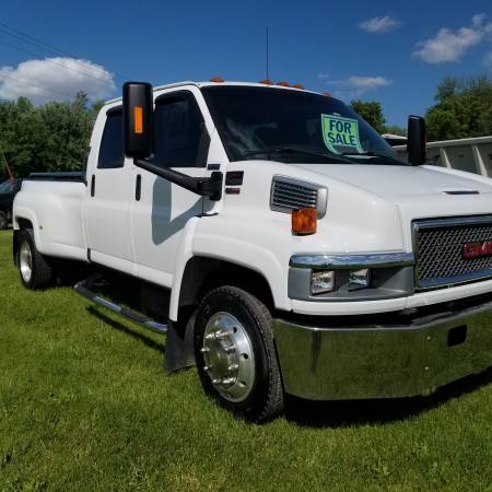 2004 GMC C4500 TOPKICK DURAMAX DIESEL CREW CAB AND MONROE CONVERSION ...