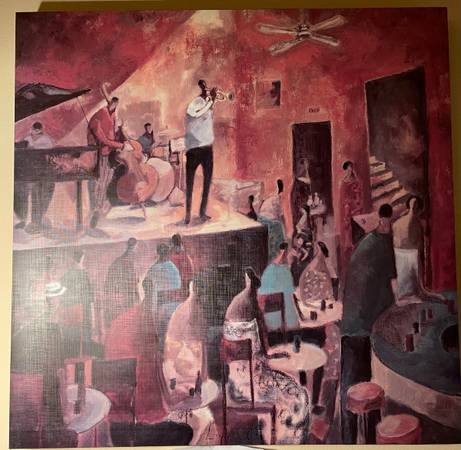 Photo Artwork Red Jazz and Blue Jazz by Didier Lourenco $200