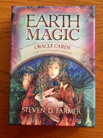 Earth Magic Oracle Cards A 48-Card Deck and Guidebook $5