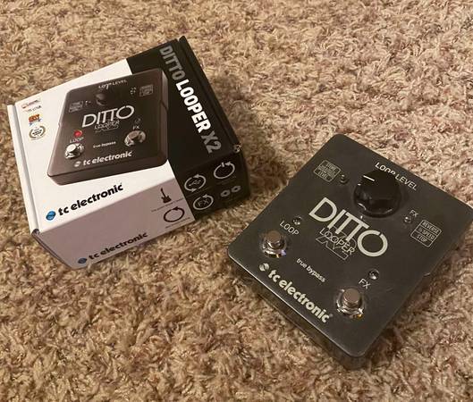 Photo TC Electronic Ditto Looper X2 Pedal  EXCELLENT CONDITION $125