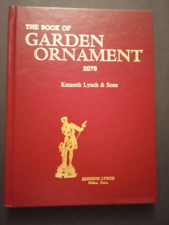 Photo The Book of Garden Ornament by Kenneth Lynchand Sons 1979 $20